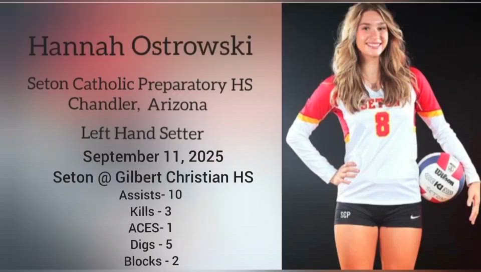 September 11, 2025 - Seton @ Gilbert Christian HS