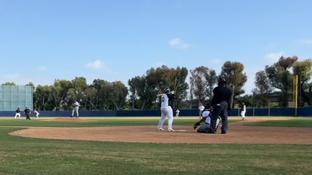 Nathan Echevarria with a line drive up the middle for a single
