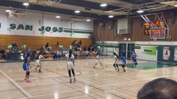 Full court press to a basket