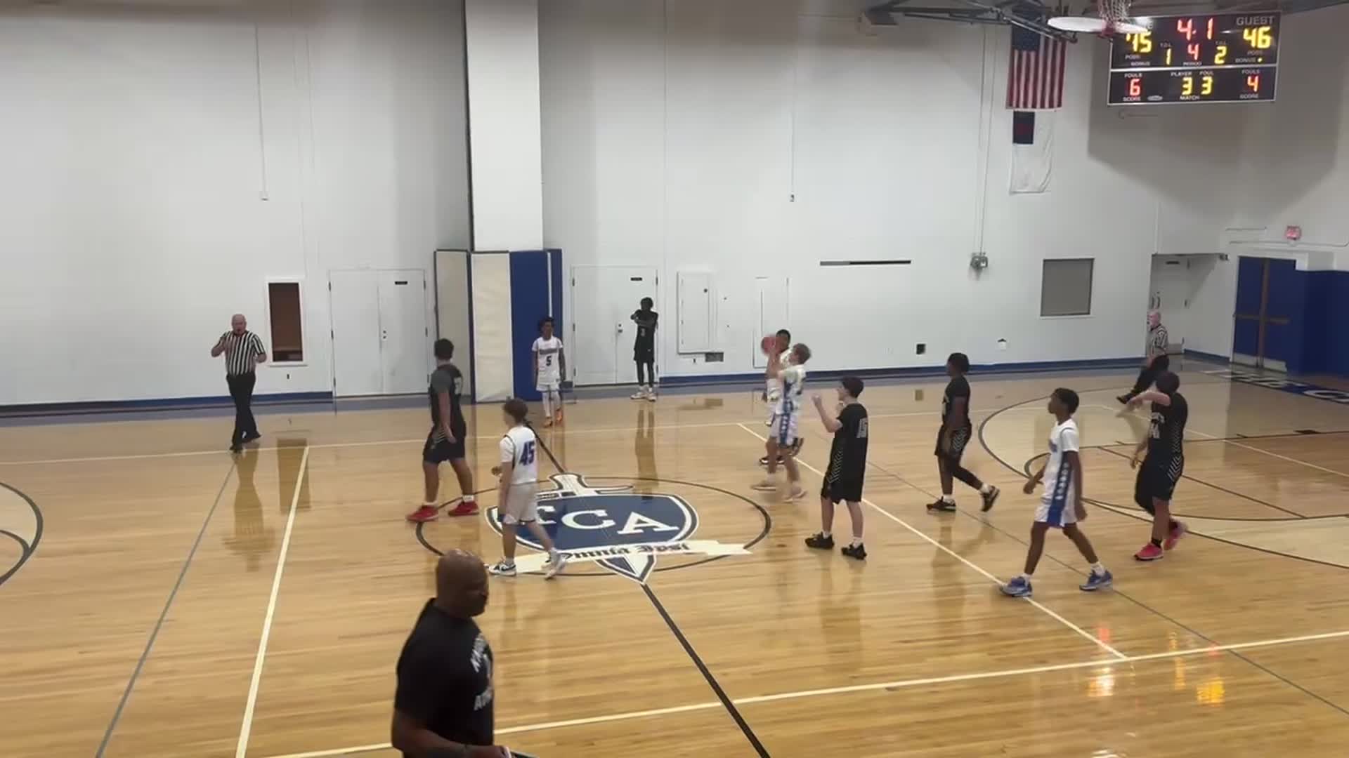 Renaissance academy jv basketball game