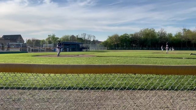 Tramell hits a single