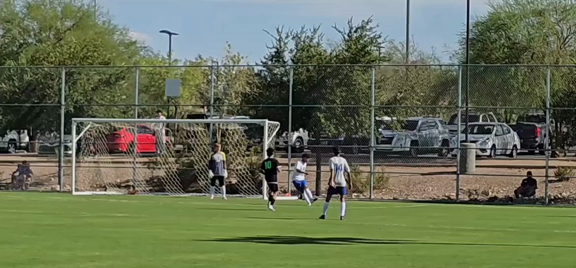 Alexander Michael Laxamana scores goal