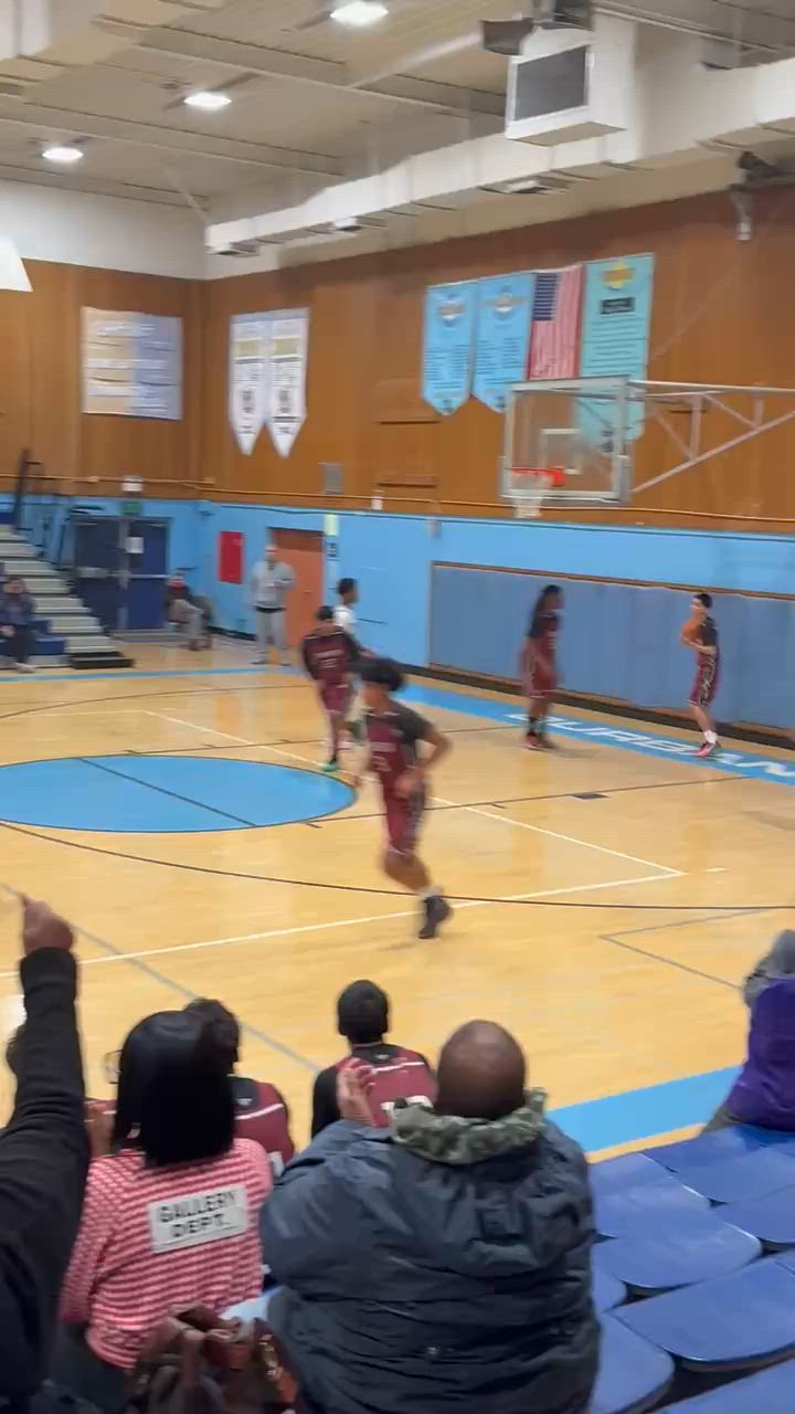 Devon with the assist