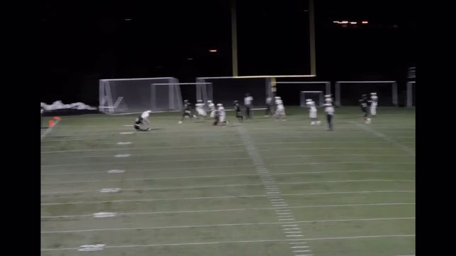 Tackle by #9 Alejandro Rodriguez at Victory Christian Academy class of 2026 rb and lb