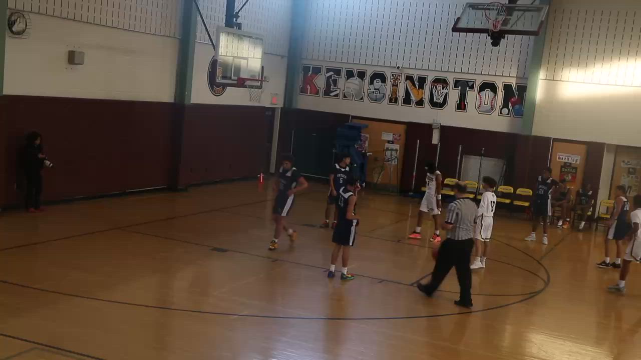 Liam Nunez makes his first but misses his second which leads to a put back by qayaan scott