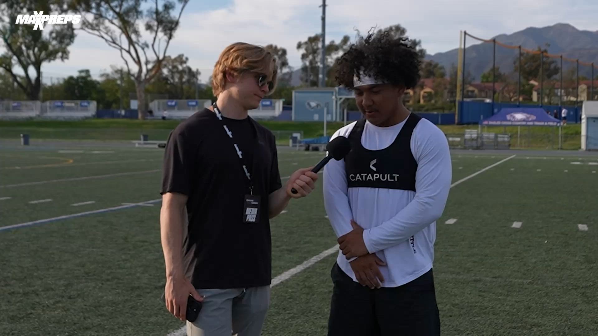 Santa Margarita LB Dash Fifita talks Arizona commitment, NFL comparisons