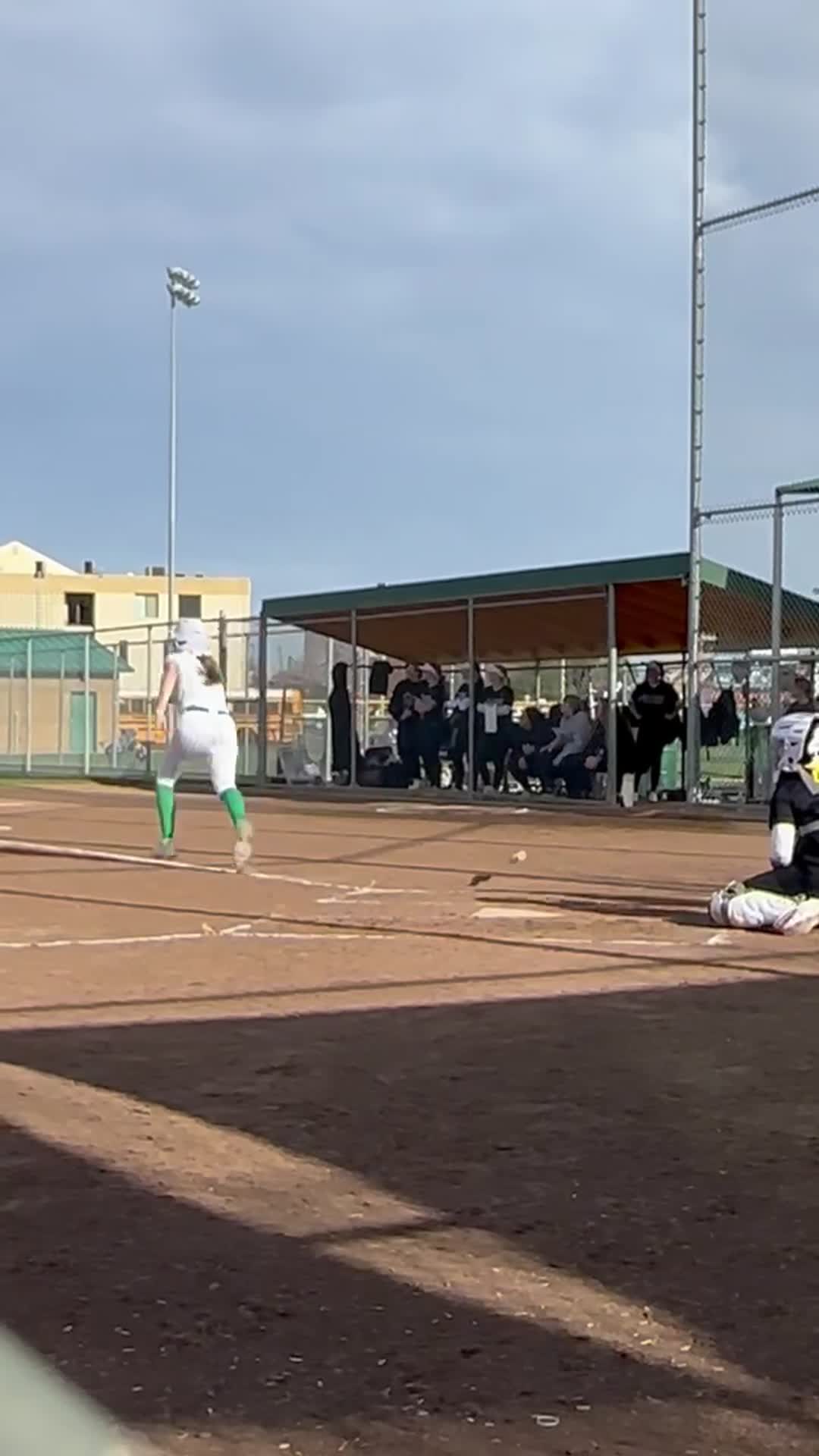 Sophia Sams' homerun vs Hermiston!