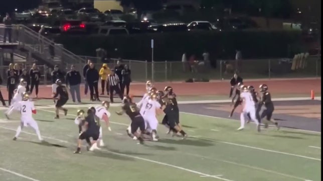 WR Jason Robinson jr finds a window and catches a Touchdown in a come from behind victory for San Juan Hills over Citrus Valley in a playoff showdown!