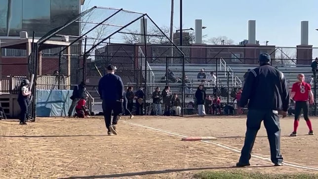 Home run with runner on 3rd