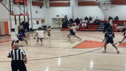 Bryce Kazinowski with the 3, assist from Sherrod Nelson Jr