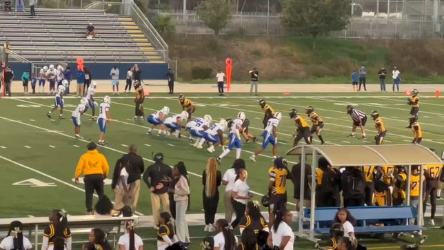 Sack by #52 Kenneth Webb III