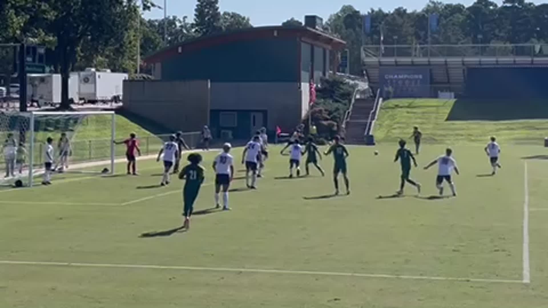 8/24: Sam Doherty trying for the GWG with Corner Set and Pass from Bryan Green (Apex HS vs Coastal Christian HS)