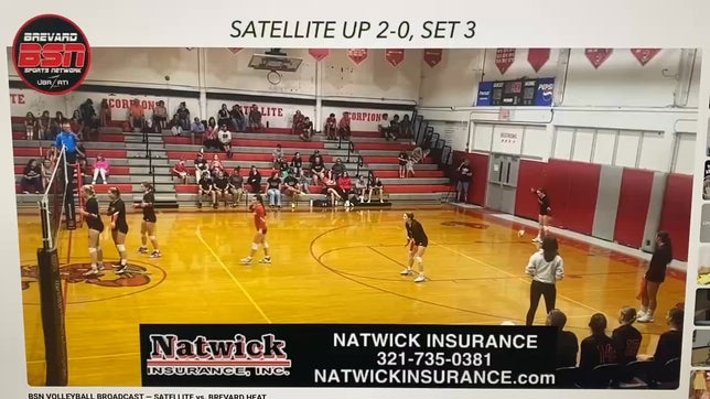 Cady Tinch with a one armed save and a kill
