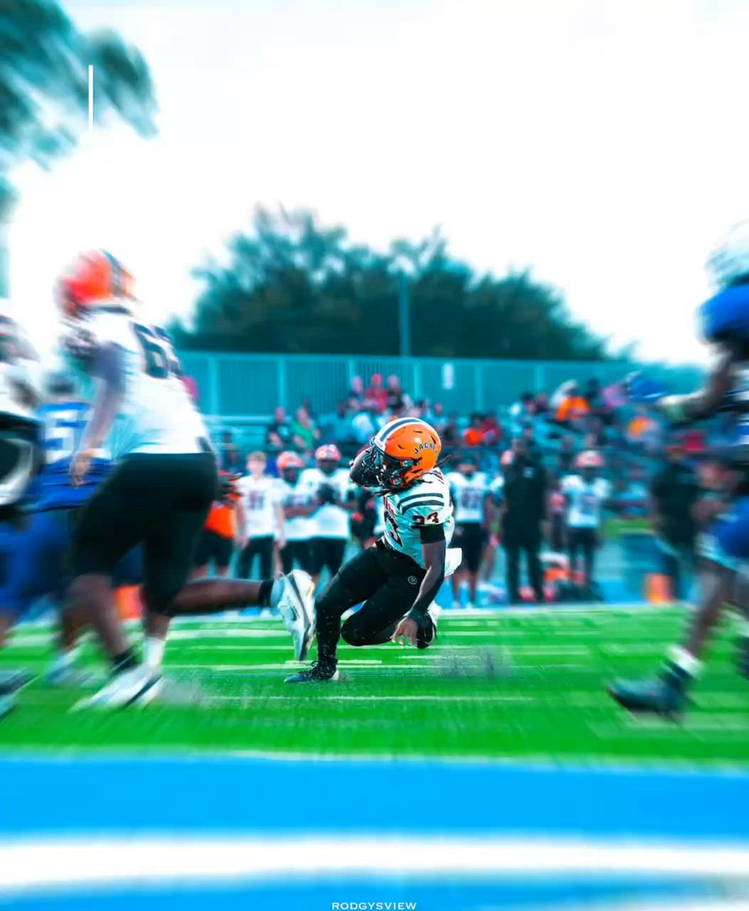 Week 1-2 as a freshman running back playing varsity