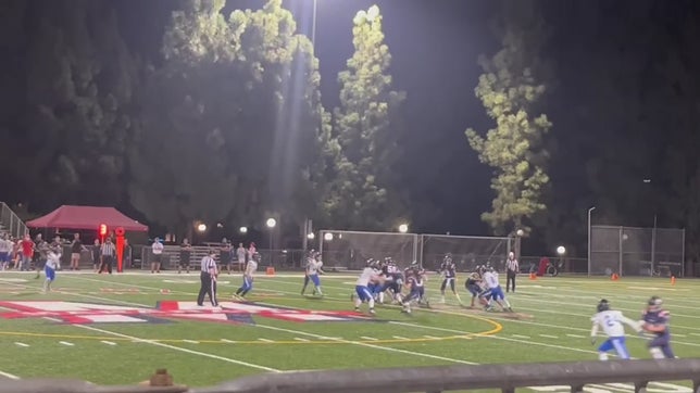 65 yard TD run by Freshman RB George Pamilton III