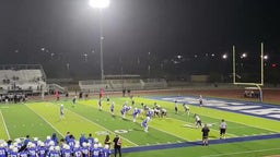#65 Louis Navarro with a good read and tackle for loss