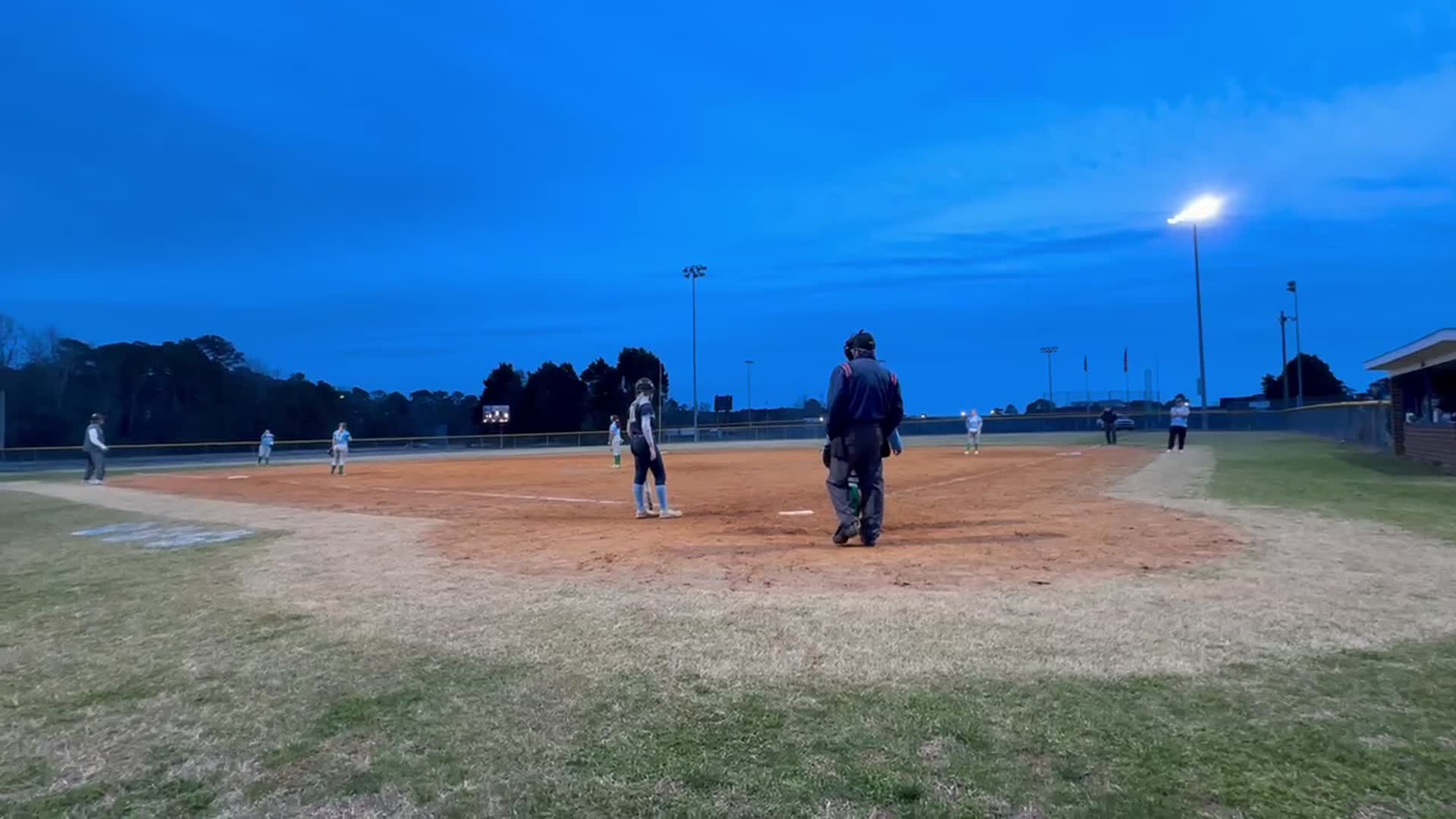 1st HR of her Senior Season