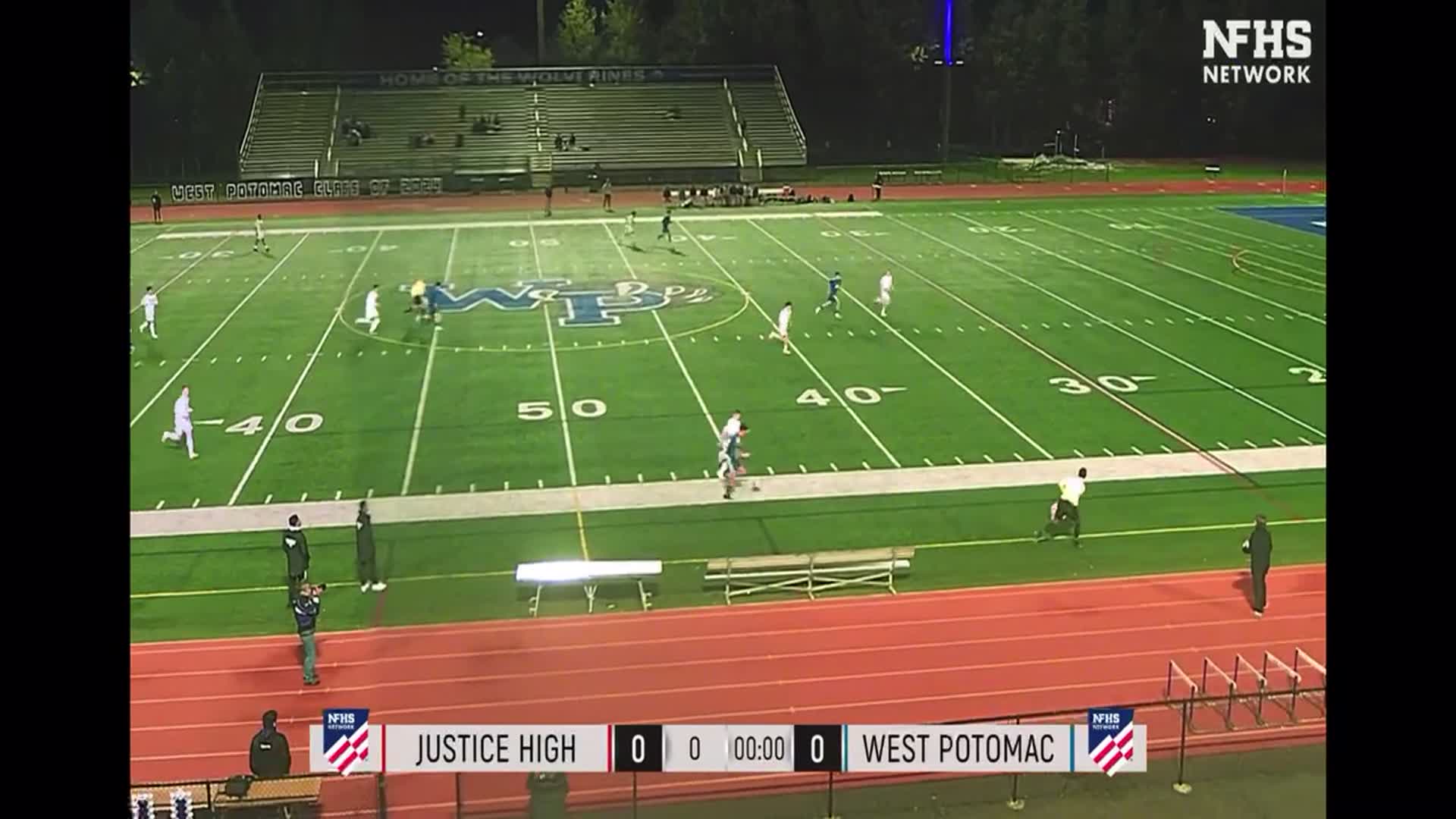 West Potomac goal against Justice