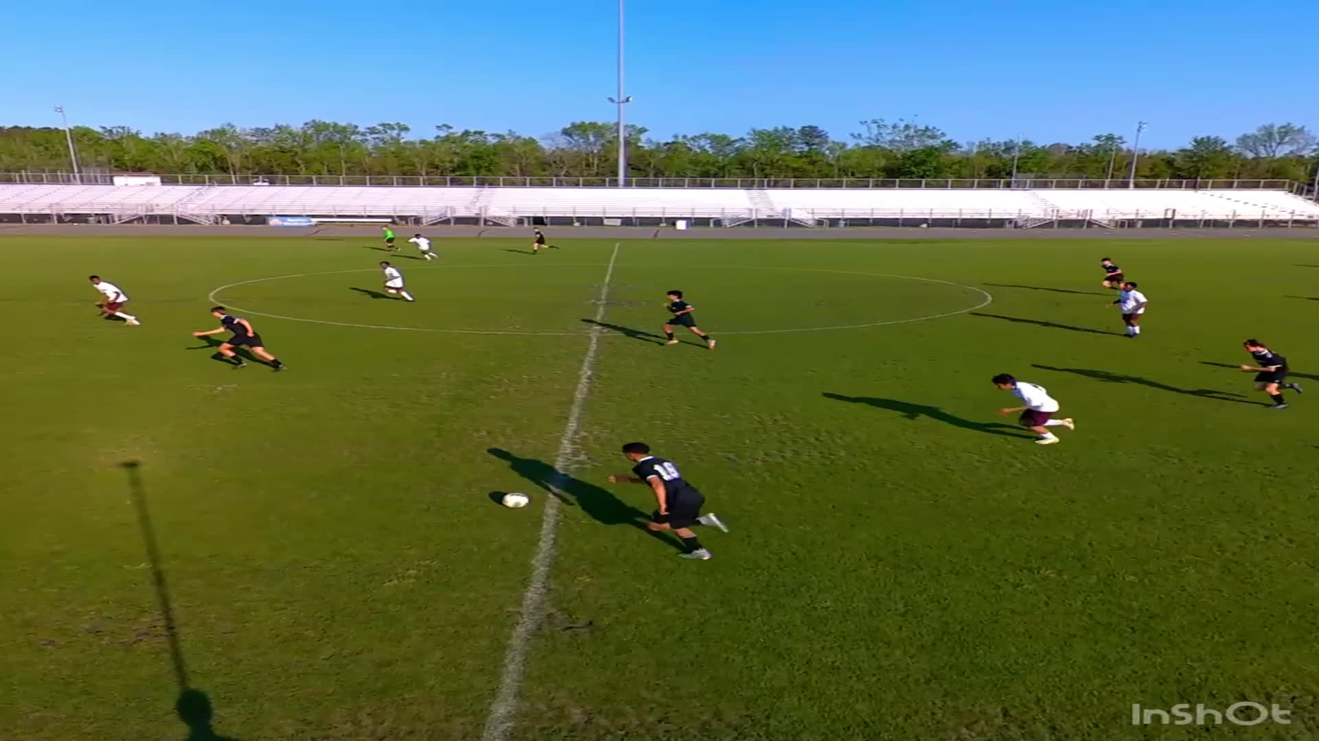 Jv boys goals 1-4 vs Kingsfork