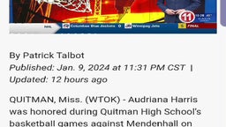 A. Harris 1000 point honor