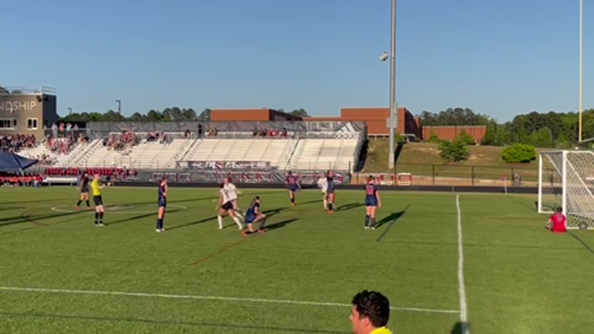 Slippery Left Footed Goal by Emily with assist from Nayelli!