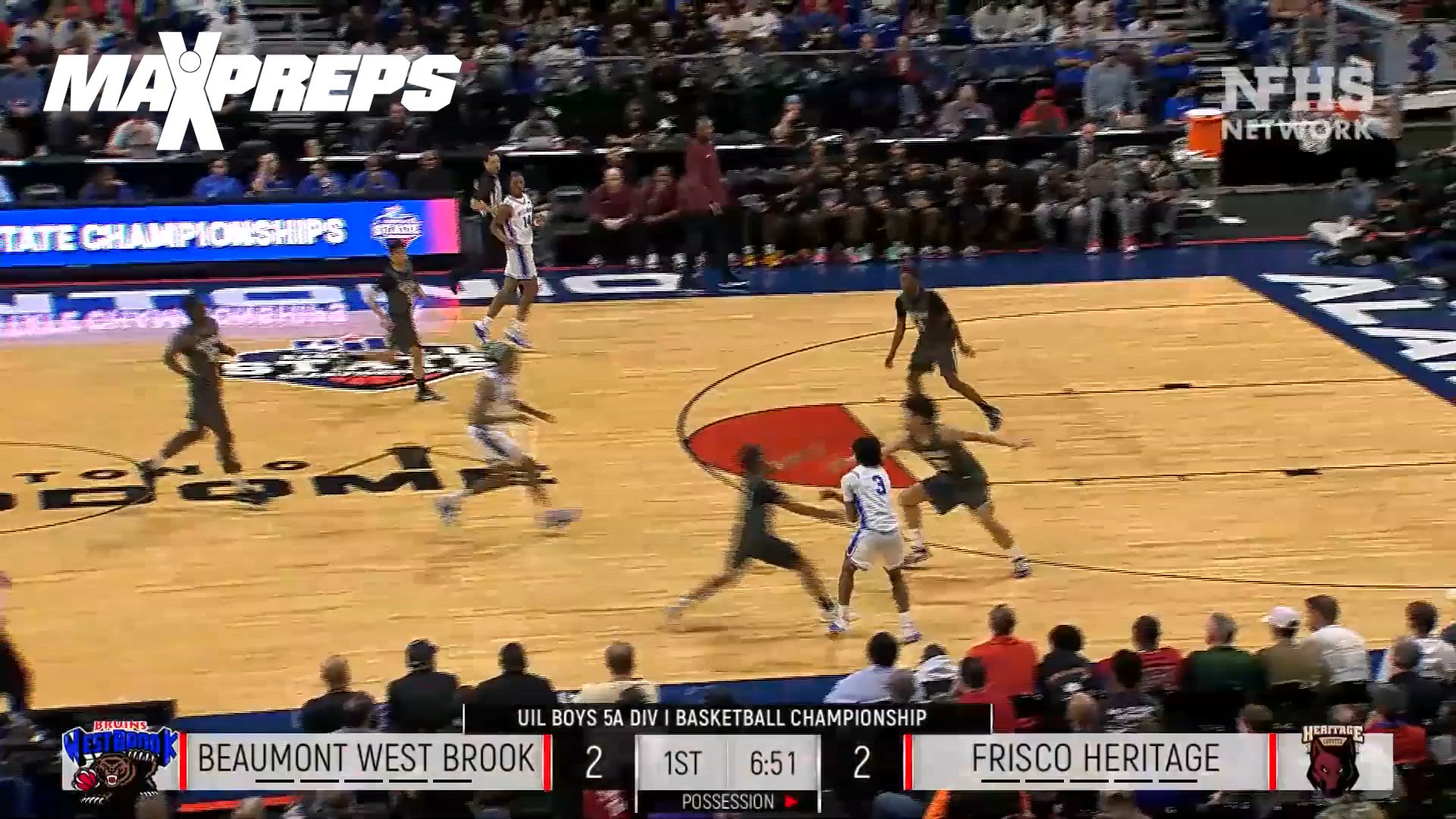 Bryson Howard posts 28 points, 15 rebounds to guide No. 15 Heritage to first state title