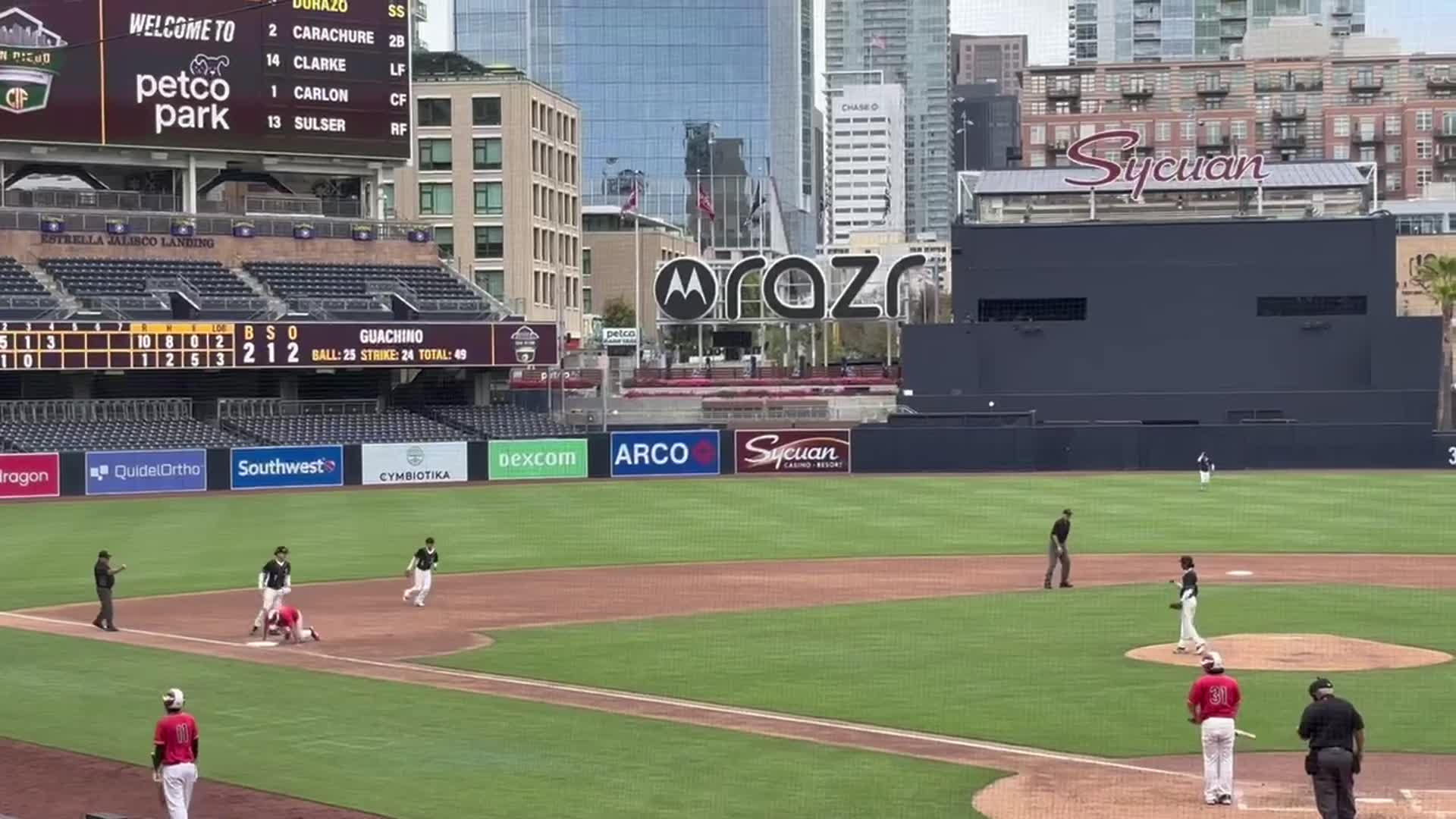 Throw out at 3rd Base