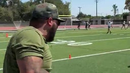 First touchdown of the season