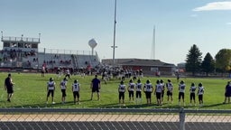 #24 Ball carrier got to the outside and found room for a cut back