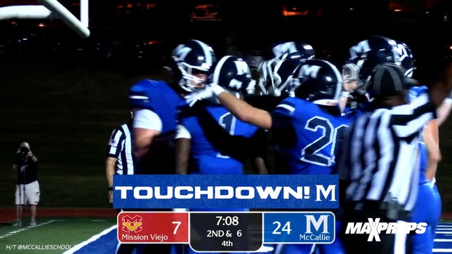 Highlights of McCallie's (Chattanooga, TN) 25-14 win over Mission Viejo (CA).
