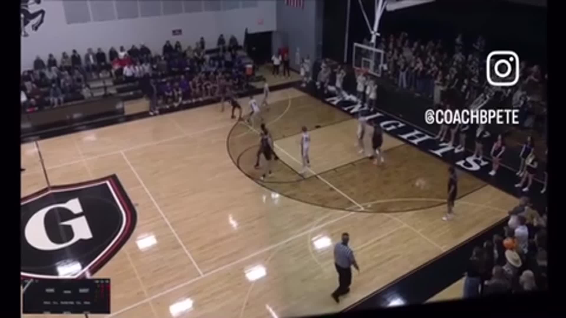 Game winning three in over-time