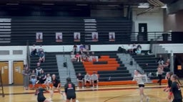 #3 Sienna Chu serving vs Lewis Palmer High School 9/12/24