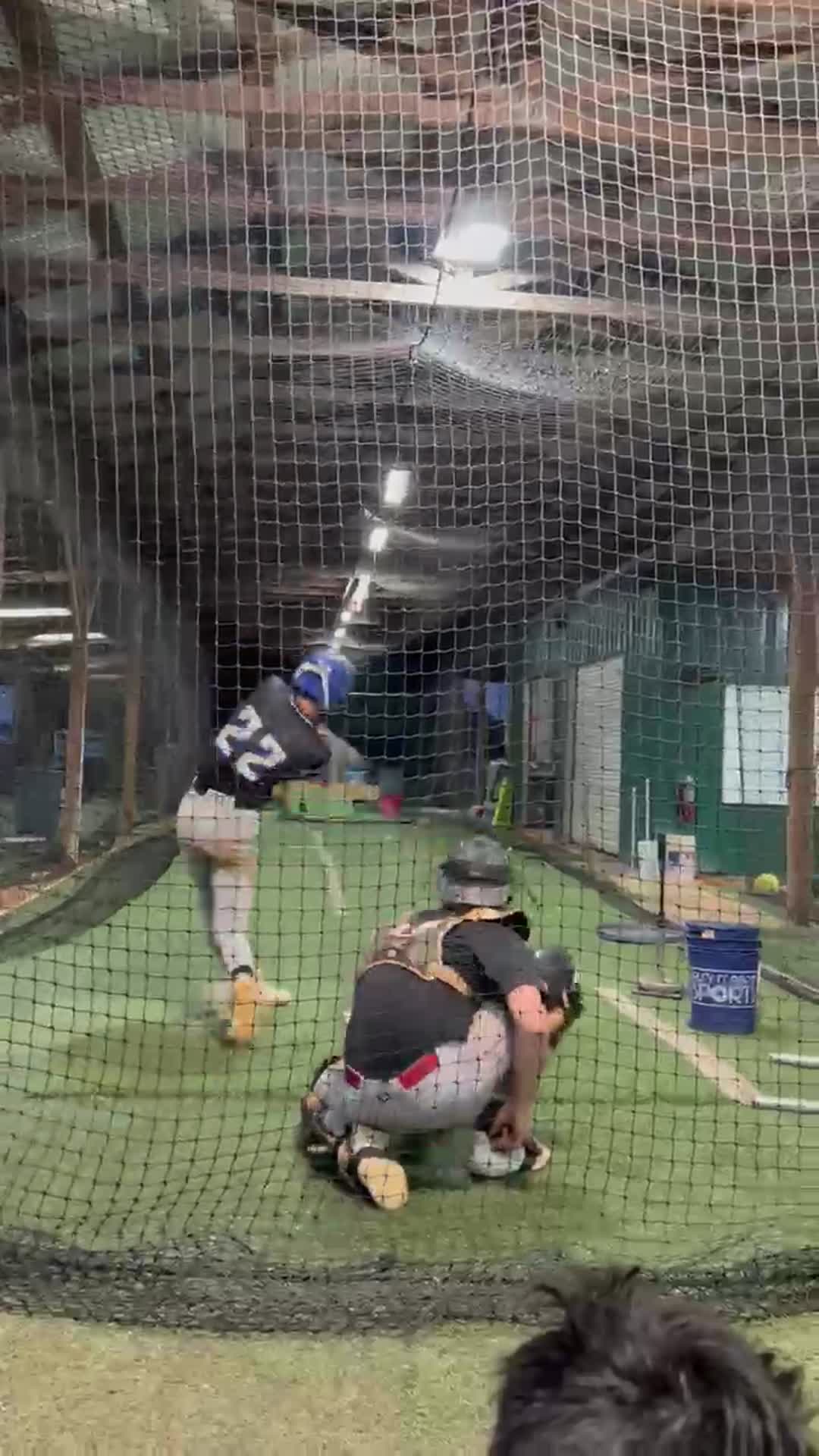 Better at the plate. Throwing a knuckle change up.