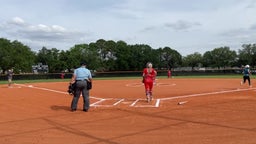 Single to left field