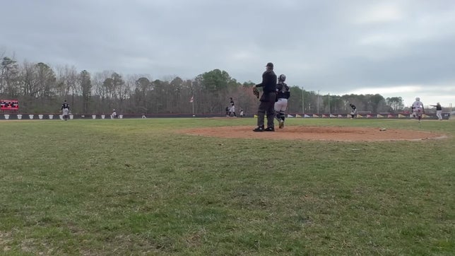 Triple to left field during preseason scrimmage