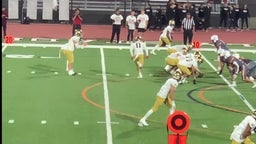 Big Touchdown By WR Jason Robinson Jr to Spark Early Rout of El Modena High