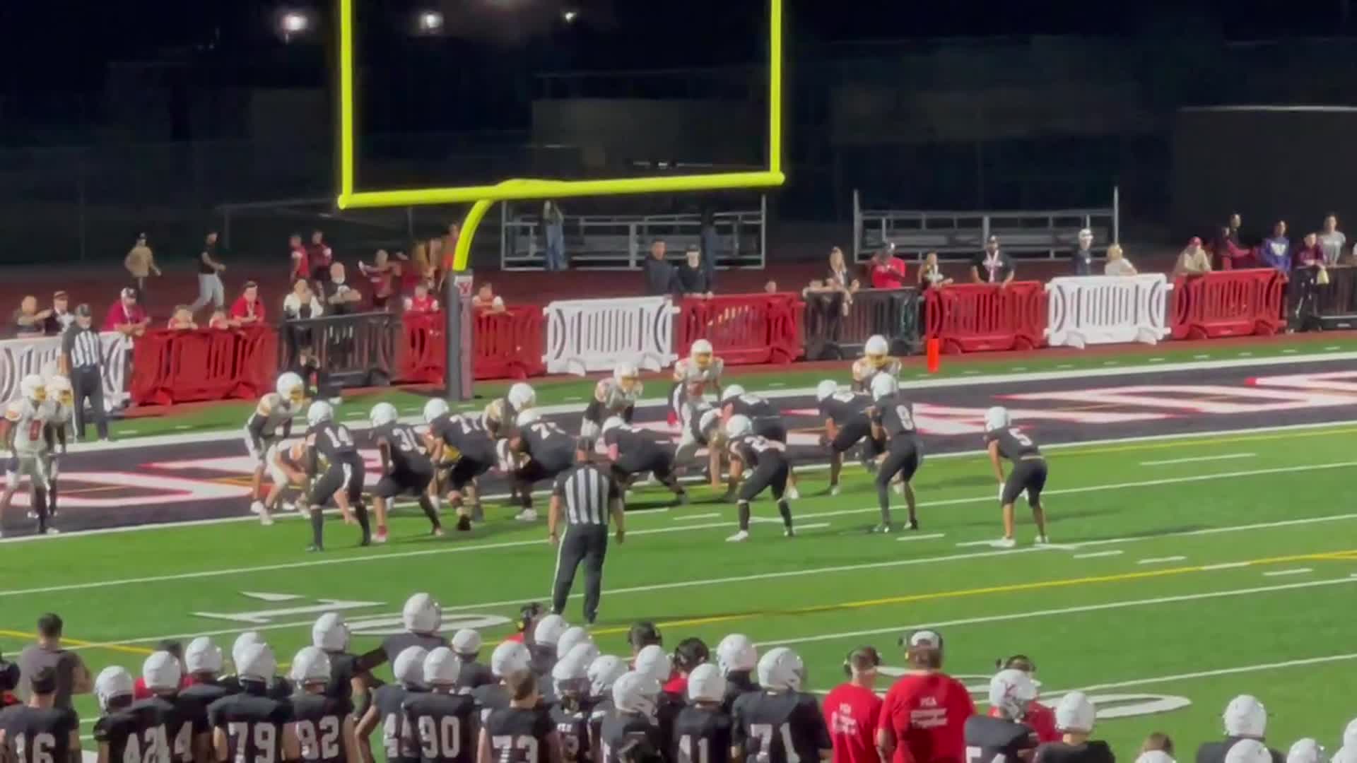 4th Quarter Yelm #5 Marcus Ronquillo 2 yard rushing TD