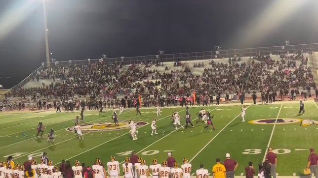 RB Joel Duran #24 with the wheels