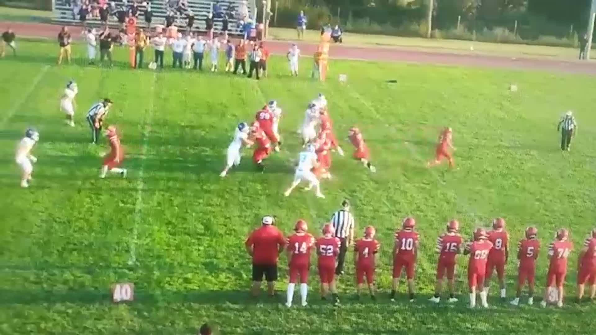 vs Ashland 45 yard rushing touchdown