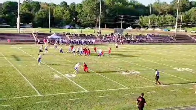 20yd Reception for TD - High pointing ball and adjusting body to land in endzone.