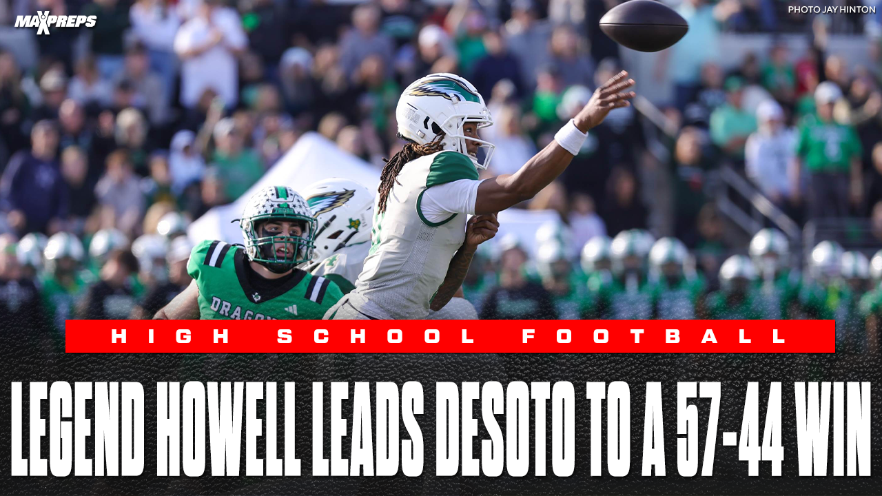 Legend Howell Commands DeSoto Offense in Semifinal Win Over Southlake Carroll