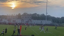 Caleb Metcalf #1 hauls in pass reception