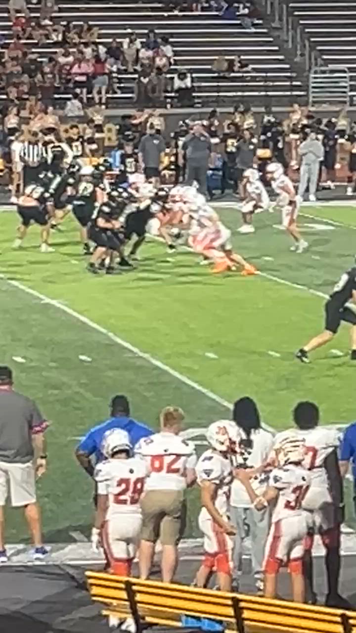 Sacked quarterback