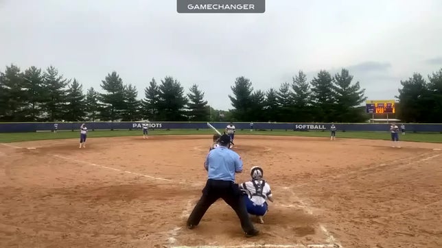 Miley makes a great play in center to stop a rally.