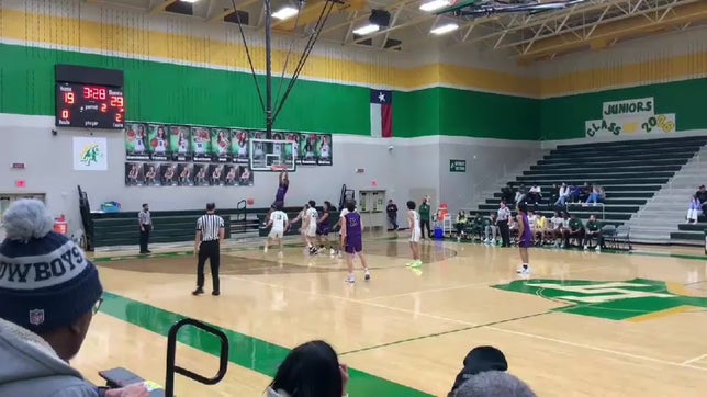 Christian Cox, dynamic player and playmaker, playing above the rim; like a big man!