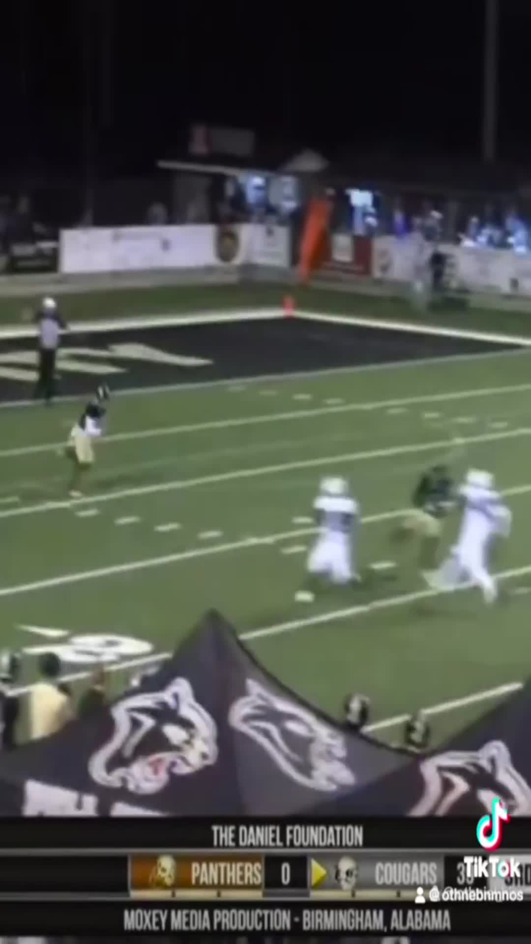 Tackle on kickoff after block attempt