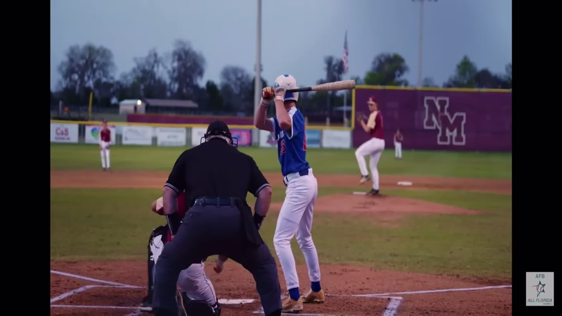 Backside Home-run vs North Marian