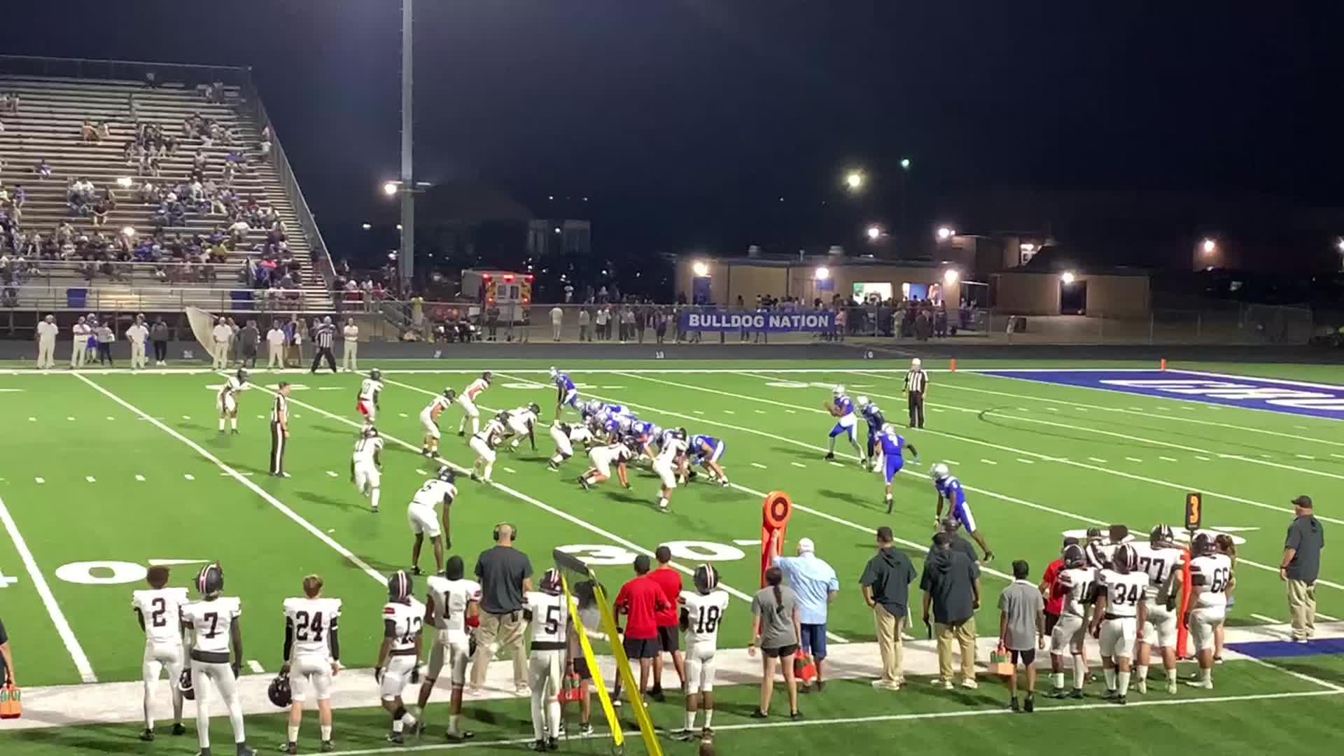 Fumble, Rusk v.s Crockett