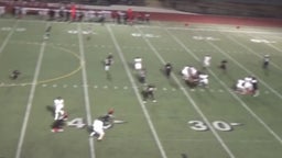 Interception against Orting for 24 yards