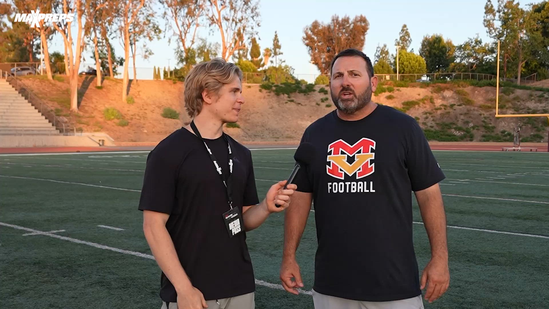 Mission Viejo Head Coach Chad Johnson on MaxPreps Game of the Week vs Santa Margarita, his team's standout players